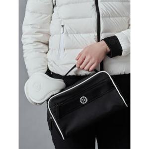 [빈폴골프ACC] (BE47D4C015) 공용 투핸들 파우치 - 블랙
