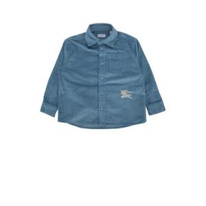 버버리 주니어 키즈 블루 Cord 긴팔 셔츠 8088971 B9147