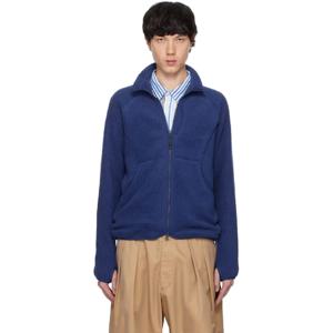 25 FW 스노우피크 남성 블루 써멀 보아 플리스 재킷 251419M202001