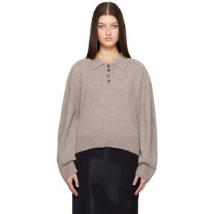 25 FW Loulou de Saison 여성 토프 호메르 폴로 셔츠 251473F108002