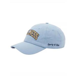 스포티앤리치 모자 AC039S402WC BLUE ALMOND NAVY DOM