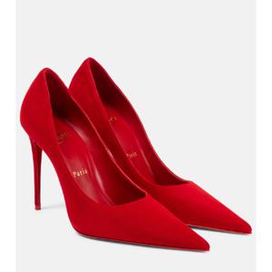 크리스찬루부탱 Kate Max 100 스웨이드 펌프스  P00992494