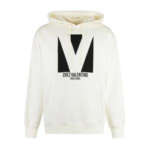 발렌티노 가라바니 후드 티셔츠 6V3MF28NAQA A03 WHITE BLACK