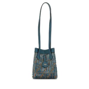 FENDI 자수 패브릭 미니 오리가미 숄더백 8BS083AT14 F1NPU