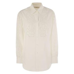위켄드막스마라 블라우스 셔츠 2525196011600 WHITE