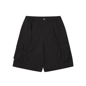 [OFFROAD] 유니 주름지 셋업 반바지 (블랙)_5LD1712