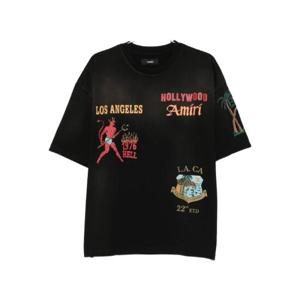 Amiri  T-shirts and Polos AMJYTE1221BLACK