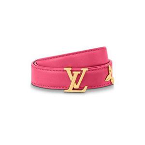 루이비통 프리티 LV 20mm 리버서블 벨트 LVUVF62YPIN
