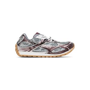 Bottega Veneta 스니커즈 버건디   실버 오르빗 스니커즈 252798M237009