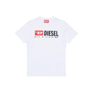키즈 디젤 티셔츠 J02475K 00YI9K100 WHITE