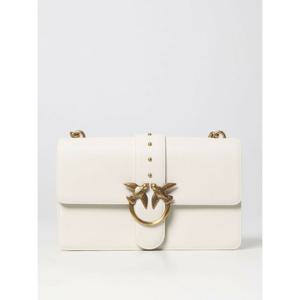 [PINKO] 라프리마 여성 숄더 백 러브 원 인 레더 100053A0F1 Z14Q 화이트 /6