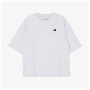 [뉴발란스]PQC NK9BEB303U-10 ESSENTIAL_스몰로고 7부 티셔츠