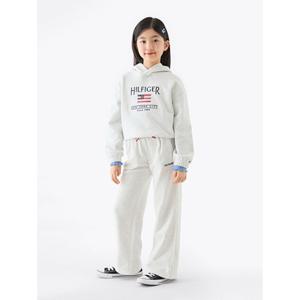 타미힐피거 키즈 T42F1PPC530GT1 플래그 와이드 스웨트 팬츠