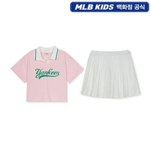 [MLB KIDS] 바시티 여아 티셔츠 세트 - PKL (7FS1V0653)