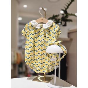 블루독베이비 10 25SS여름신상 (YE)썬플라워 바디슈트 (4531360408)