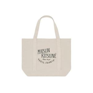 메종 키츠네 팔레이스 로얄 쇼핑 백 에크루 LW05102WW0008-P700