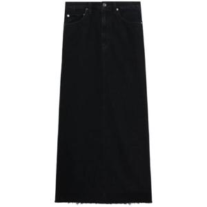 25 FW 에이골디 힐라 데님 맥시 스커트 A91111139SS24 TP432186300