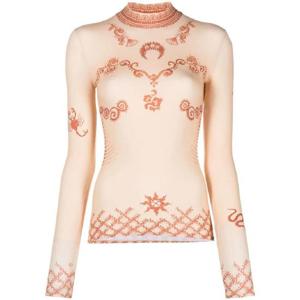 25 FW 마린세르 리제너레이티드 헤나 프린트 탑 WTO072CJER0028 TP432362777