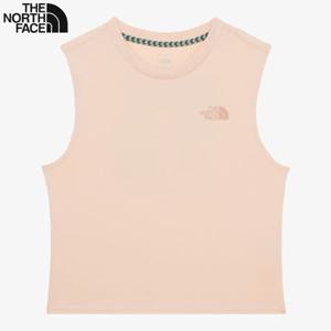 노스페이스 NT7VR00D 여성 에버그린 슬리브리스 나시 티셔츠 KR