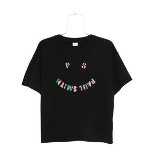피에스바이폴스미스 블랙 스마일리 페이스 반팔 티셔츠 W2R405V