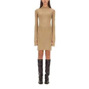 FENDI WOOL AND SILK DRESS FZDC60ASJKF1PNO