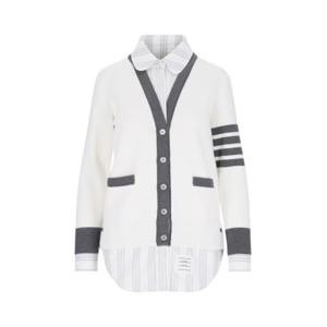 톰브라운 니트웨어 FKC534A Y3007100 White