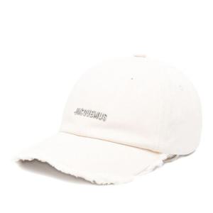 자크뮈스 오프화이트 프레이드 엣지 캡 ACU00452D AW00092110