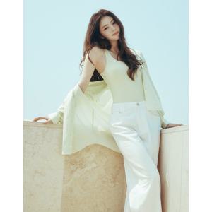 [지오다노]여 여름 와이드 쿨 데님 팬츠 청바지 415547