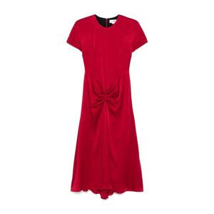 빅토리아베컴 레드 반팔 원피스 1325WDR006571B ROSE