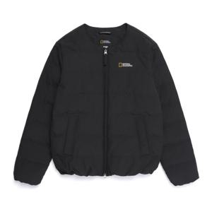 N254UDW920 헤론 U넥 경량 구스다운 점퍼 BLACK