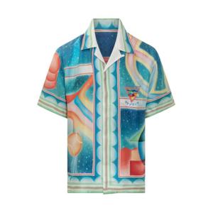 카사블랑카 반팔 셔츠 MPF25SH003 01 MULTICOLOR