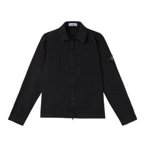 25SS 스톤아일랜드 올드이펙트 블랙 오버셔츠 K1S151200032 S00WN V0129