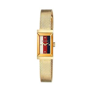 GUCCI YA147511 G프레임 여성 메탈 쿼츠 25x14mm