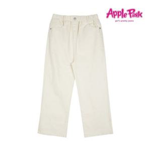 [애플핑크]배기 와이드핏 면팬츠 (APP0R505GSI)