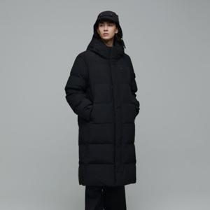N244UDW860 카이만 프로 롱기장 구스 다운 BLACK