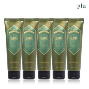[플루] 버블 바디스크럽 허브그린티 200g x 5