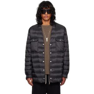 25 FW 릭오웬스 남성 Moncler    블랙 아우터 재킷 251232M178000