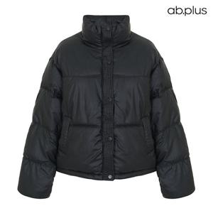 [ab.plus] 하이넥 로우 스트링 포켓 패딩 점퍼 (LSZ1MU37A)