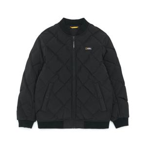 내셔널지오그래픽 키즈 K234UDW030 경량 덕 다운 점퍼 BLACK