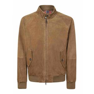 [BARACUTA] 남성 레더 자켓 인 olive 스웨이드 BRCPS0939699 그린 /8