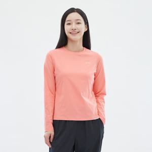 스케쳐스 [본사 공식] 여성 소로나 긴팔 라운드 티셔츠_SP3WTCFS012