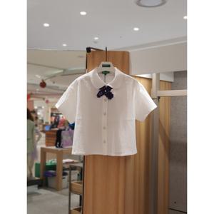 베네통키즈6 타이블라우스 QAWS09531 25S/S