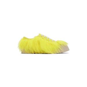 마르니 스니커즈 SSENSE 익스클루시브 옐로우 파블로 스니커즈 241379F128002