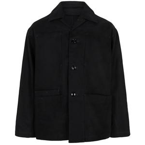 르메르 25SS 블랙 박시 SB 워크웨어 린넨 자켓 OW1148 LF1350 999