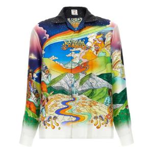 25 FW 카사블랑카 라 뮤지크 셔츠 UMS25SH00607 TP435901547