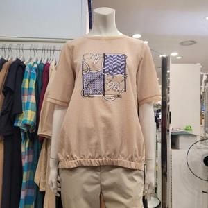 올리비아하슬러 세이브존01 원포인트프린트티셔츠 OHDMTS121