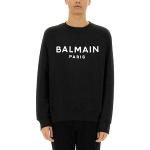 BALMAIN 로고가 있는 스웨트셔츠 DH1JQ005BB65EAB