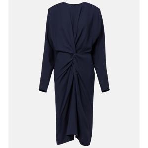 Stella McCartney 개더 새틴 미디 드레스 P01052174