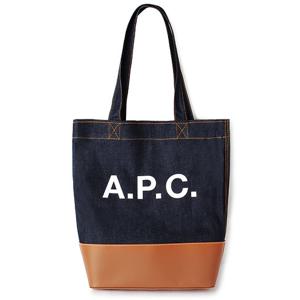 22FW 아페쎄 로고데님 악셀토트백 카라멜 CODDP M61444 CAF