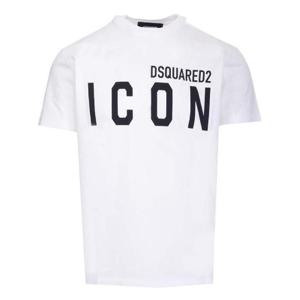 Dsquared2 로고 프린트 크루넥 티셔츠 S79GC0003S23009 989 TP934570931
